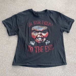 Chucky The Doll Friends Graphic T Shirt